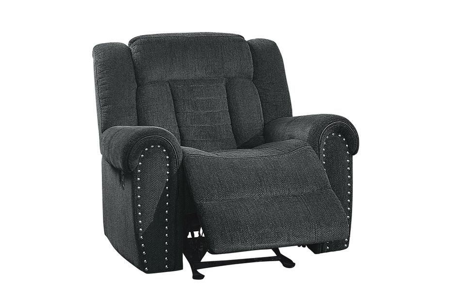 Nutmeg Charcoal 3 Piece Living Room Set 9901Cc-3-2-1 | Homelegance