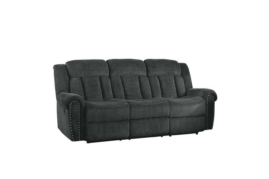 Nutmeg Charcoal 3 Piece Living Room Set 9901Cc-3-2-1 | Homelegance