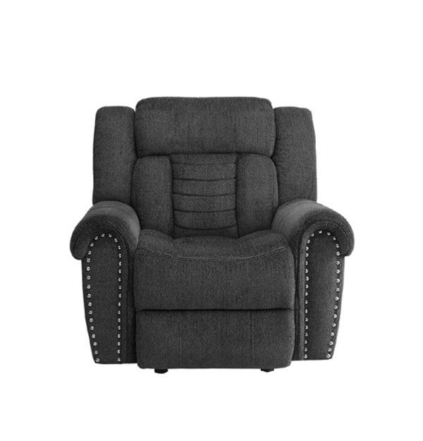 Nutmeg Charcoal Glider Reclining Chair 9901Cc-1 | Homelegance