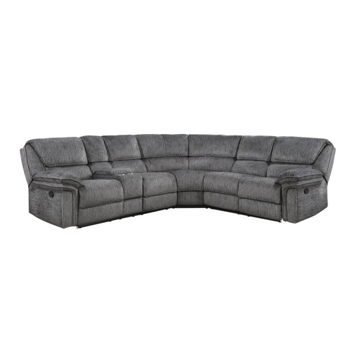 9913*32LCN2R (3)3-Piece Reclining Sectional with Left Console - 9913*32LCN2R