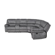 9913*32LCN2R (3)3-Piece Reclining Sectional with Left Console - 9913*32LCN2R