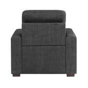 9916DG-1 Chair with Pull-out Ottoman - 9916DG-1