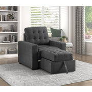 9916DG-1 Chair with Pull-out Ottoman - 9916DG-1