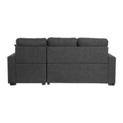 9916DG*SC (2)2-Piece Sectional with Pull-out Bed and Right Chaise with Hidden Storage - 9916DG*SC