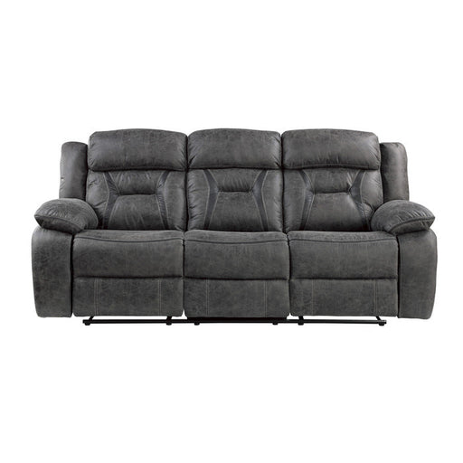 9989GY-3 Double Reclining Sofa - 9989GY-3