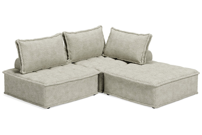 Bales Taupe 3 - Piece Modular Seating - DMV FurnitureSofa