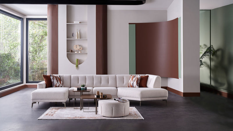 Atlanta Pearl 3-Piece Modular Sectional from Bellona - DMV Furniture