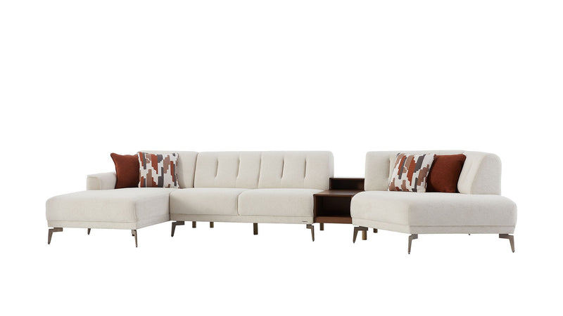 Atlanta Pearl 4-Piece Modular Sectional from Bellona - DMV Furniture