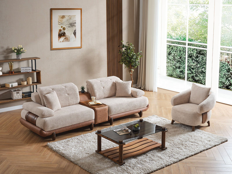Alexa Chair Cream