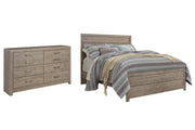 Culverbach Gray Queen Panel Bed with Dresser from Ashley - DMV Furniture