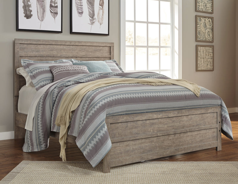 Culverbach Gray Queen Panel Bed with Dresser from Ashley - DMV Furniture