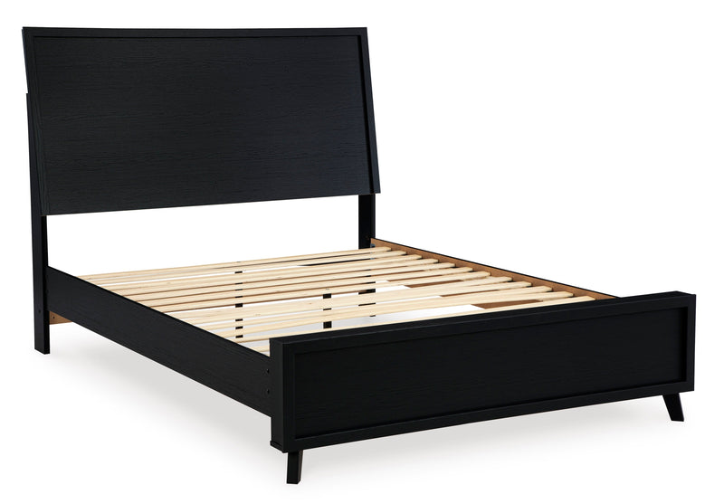 Danziar Black Panel Bedroom Set from Ashley - DMV Furniture