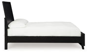 Danziar Black King Panel Bed, Dresser and Nightstand from Ashley - DMV Furniture