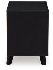 Danziar Black Queen Bed, Dresser, Mirror, Chest and Nightstand from Ashley - DMV Furniture