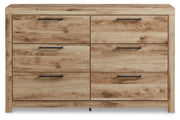 Hyanna Tan Brown Two Side Storage Panel Bedroom Set from Ashley - DMV Furniture