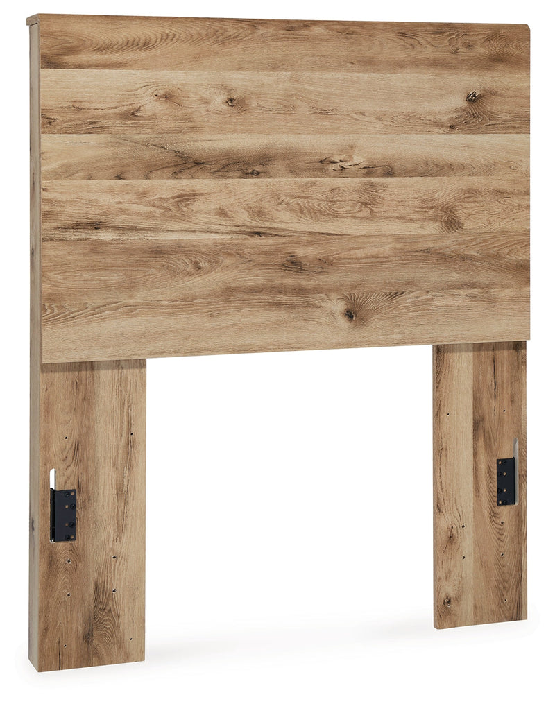 Hyanna Tan Brown Twin Panel Headboard, Dresser and Mirror from Ashley - DMV Furniture