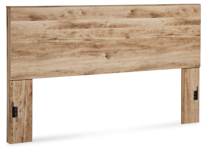 Hyanna Tan Brown King Panel Headboard, Dresser and Mirror from Ashley - DMV Furniture