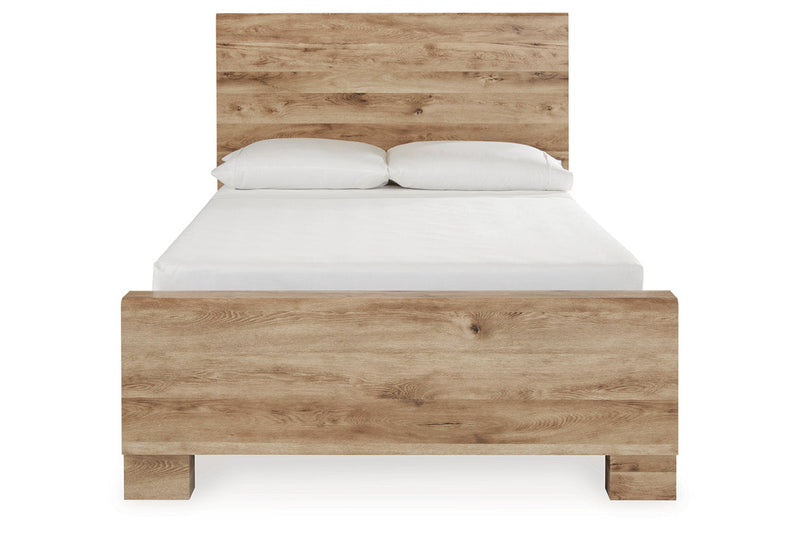 Hyanna Tan Brown Youth Panel Bedroom Set from Ashley - DMV Furniture