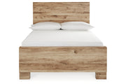 Hyanna Tan Brown Full Panel Bed -  Ashley - DMV Furniture