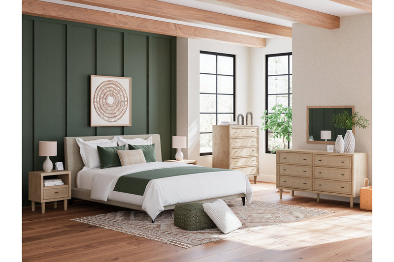 Cielden Two-tone Dresser and Mirror -  Ashley - DMV Furniture