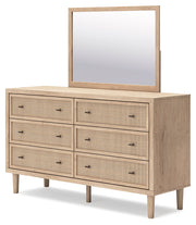 Cielden Two-tone Queen Panel Headboard, Dresser and Mirror from Ashley - DMV Furniture