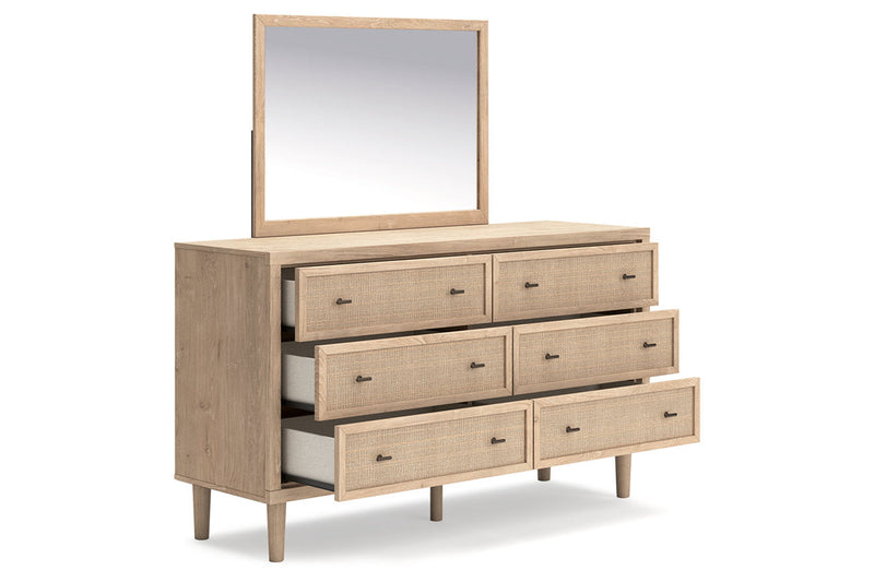 Cielden Two-tone Dresser and Mirror -  Ashley - DMV Furniture