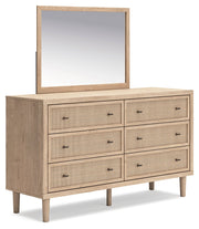 Cielden Two-tone King Panel Headboard, Dresser and Mirror from Ashley - DMV Furniture