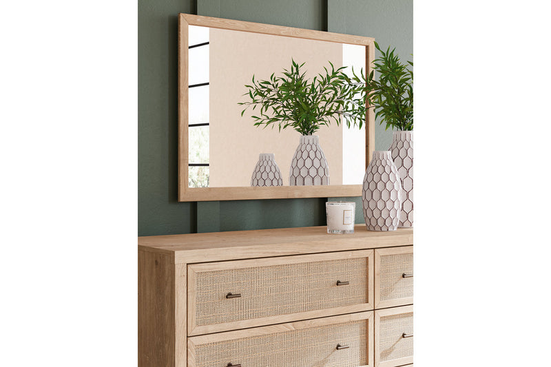 Cielden Two-tone Dresser and Mirror -  Ashley - DMV Furniture