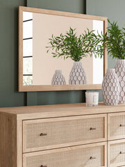 Cielden Two-tone King Panel Headboard, Dresser and Mirror from Ashley - DMV Furniture