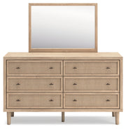 Cielden Two-tone Queen Panel Headboard, Dresser and Mirror from Ashley - DMV Furniture