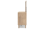 Cielden Two-tone Dresser and Mirror -  Ashley - DMV Furniture