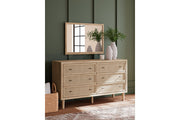 Cielden Two-tone Dresser and Mirror -  Ashley - DMV Furniture