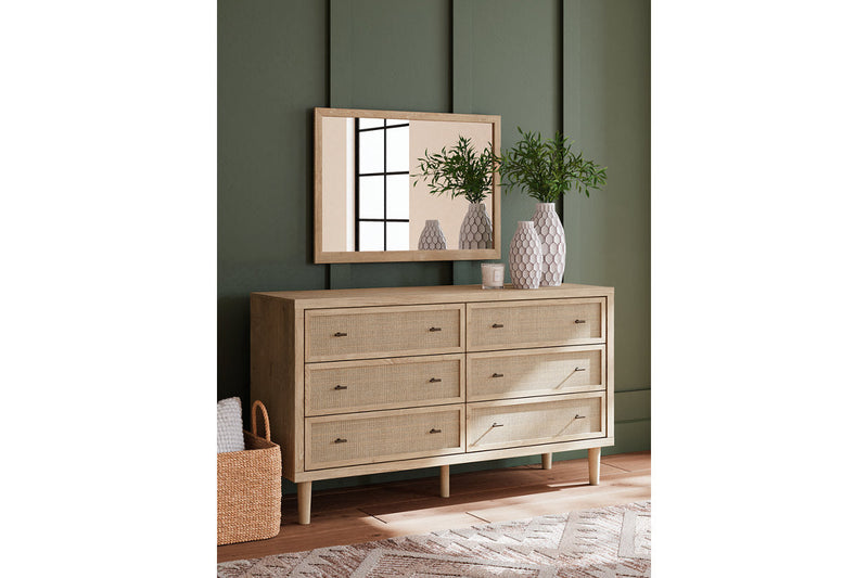 Cielden Two-tone Dresser and Mirror -  Ashley - DMV Furniture