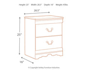 Anarasia White Queen Sleigh Bed and Nightstand from Ashley - DMV Furniture