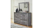 Bronyan Dark Gray Dresser and Mirror -  Ashley - DMV Furniture