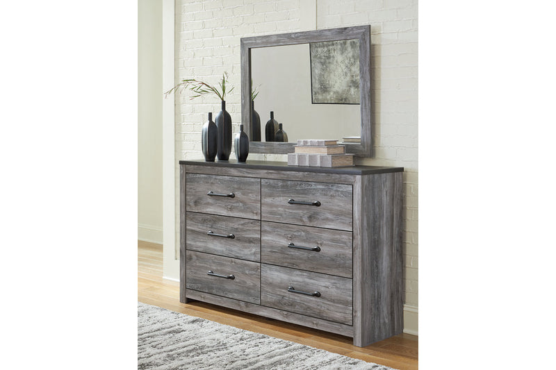Bronyan Dark Gray Dresser and Mirror -  Ashley - DMV Furniture