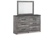 Bronyan Dark Gray Dresser and Mirror -  Ashley - DMV Furniture