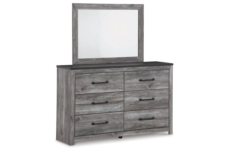 Bronyan Dark Gray Dresser and Mirror -  Ashley - DMV Furniture