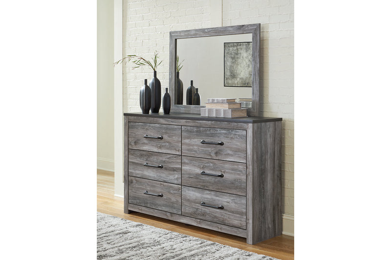 Bronyan Dark Gray Dresser and Mirror -  Ashley - DMV Furniture
