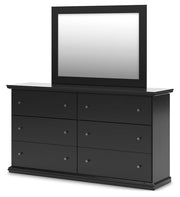 Maribel Queen Panel Bed, Dresser and Mirror from Ashley - DMV Furniture