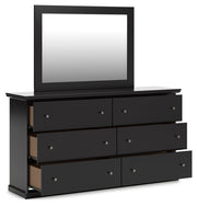 Maribel Queen Panel Bed, Dresser and Mirror from Ashley - DMV Furniture