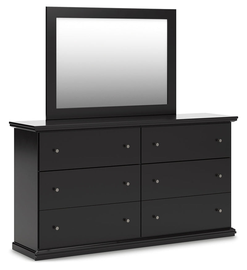 Maribel Queen Panel Bed, Dresser and Mirror from Ashley - DMV Furniture
