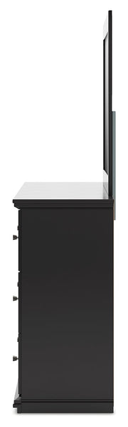 Maribel Queen Panel Bed, Dresser and Mirror from Ashley - DMV Furniture