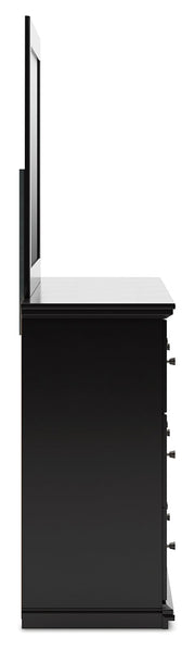 Maribel Queen Panel Bed, Dresser and Mirror from Ashley - DMV Furniture