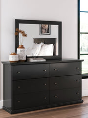 Maribel Queen Panel Bed, Dresser and Mirror from Ashley - DMV Furniture