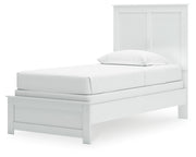 Bostwick Shoals Twin Panel Bed, Dresser and Mirror from Ashley - DMV Furniture