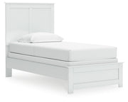 Bostwick Shoals Twin Panel Bed, Dresser and Mirror from Ashley - DMV Furniture