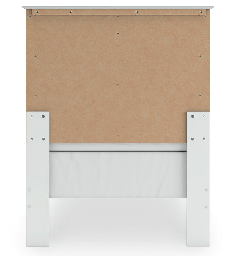 Bostwick Shoals Twin Panel Bed, Dresser and Mirror from Ashley - DMV Furniture