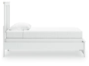 Bostwick Shoals Twin Panel Bed, Dresser and Mirror from Ashley - DMV Furniture