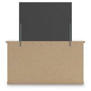 Bostwick Shoals Twin Panel Bed, Dresser and Mirror from Ashley - DMV Furniture
